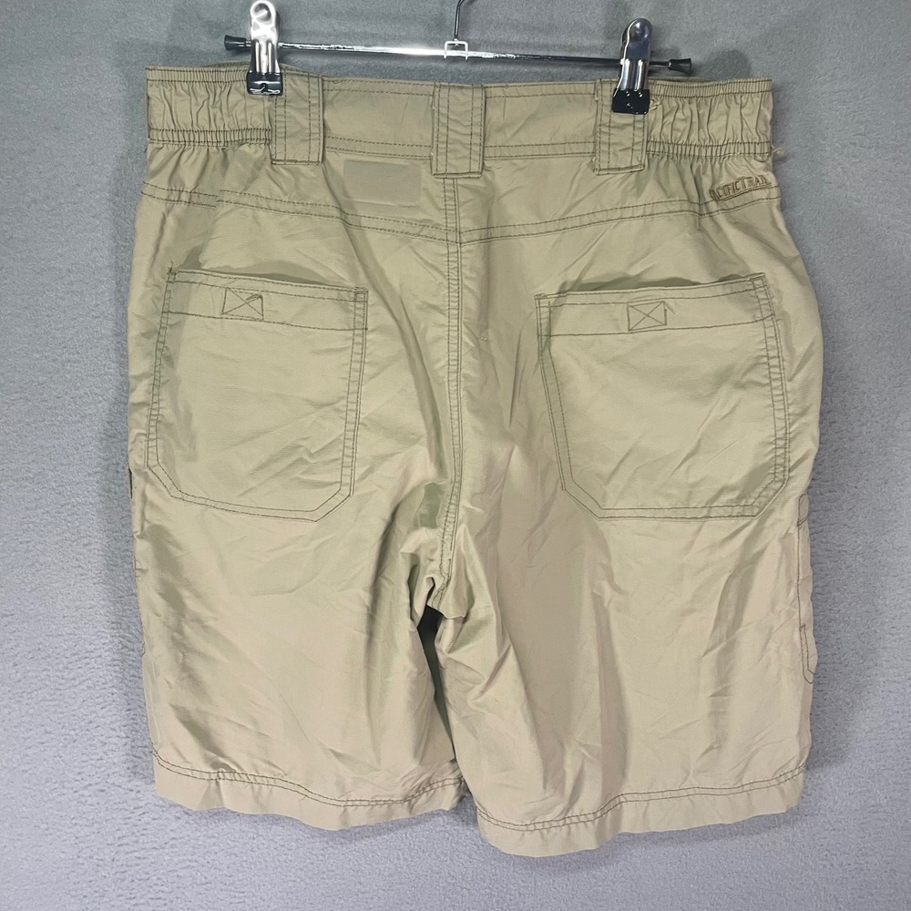 Pacific‎ Trail Cargo Hiking Shorts Mens 32 Beige Nylon Outdoor Utility - Picture 2 of 10